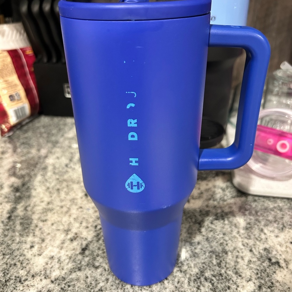 HydroJug Vibrant Blue Tumbler with Handle
